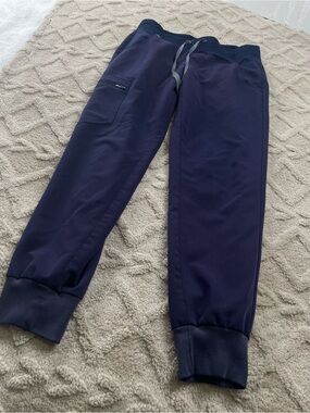 Figs  Navy Blue Jogger Scrub Pants 
Size Small/ P. Medical Staff